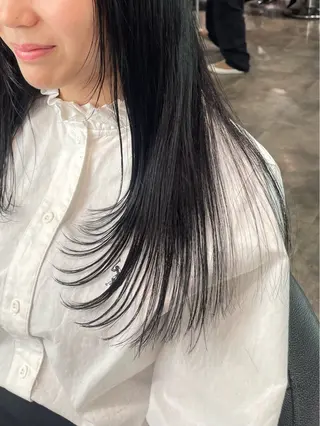 セミロング ハイトーン 横浜💞ミオのヘアスタイル