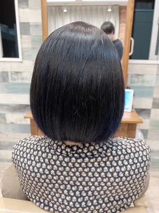 ミディアム Shun 透明感カラ ー/似合わせカットのヘアスタイル