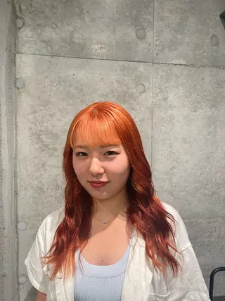 セミロング PANOLA下北沢 中川夢菜のヘアスタイル