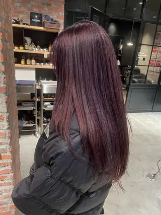 ロング カラー rin 🖤〈大宮〉のヘアスタイル