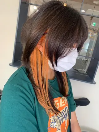 ロング カラー ❣️ハイトーン❣️ BLUE&Co.のヘアスタイル