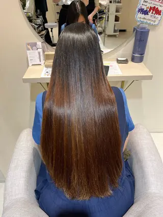ロング CreBiA🫧名駅 馬場のヘアスタイル