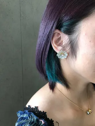 カラー 松本 明日可のヘアスタイル