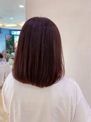 ミディアム カラー 韓国風ヘア🤍/頭皮 ケア🫧 Chikaのヘアスタイル