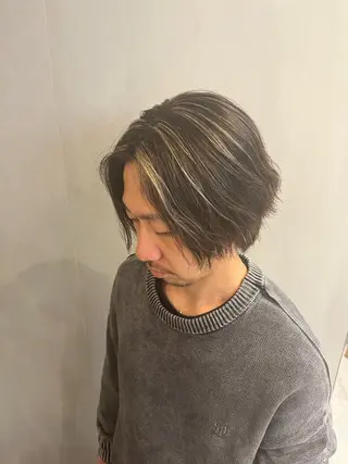 ショート カラー メンズ fifth / 山下 和輝 海外風スタイルのヘアスタイル