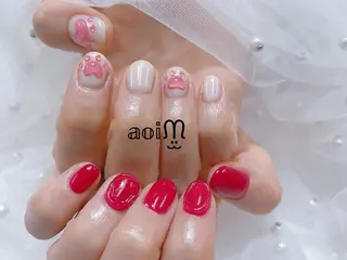 ネイル 葵うさぎ AIのネイルデザイン