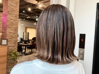 カラー ヘアカラー&縮毛矯正 STAR☆RIVERのヘアスタイル