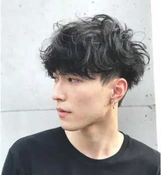 パーマ メンズ 吉川 陽菜のヘアスタイル