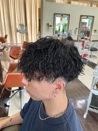 ショート パーマ メンズ 🧊メンズ特化🧊 高木航希のヘアスタイル
