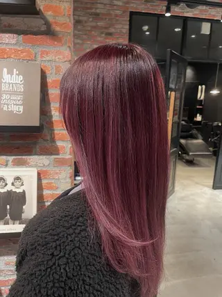 ロング カラー rin 🖤〈大宮〉のヘアスタイル