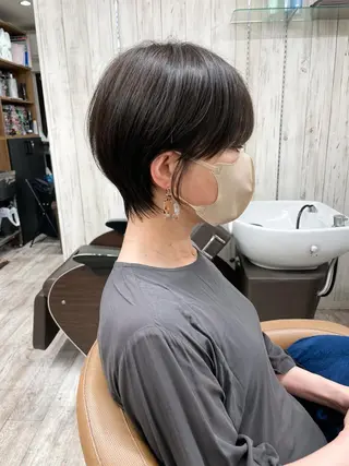 ショート 松尾 祐輝のヘアスタイル