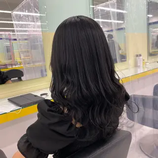 セミロング カラー ヘアアレンジ mai🍑暖色カラー /レイヤー💖のヘアスタイル