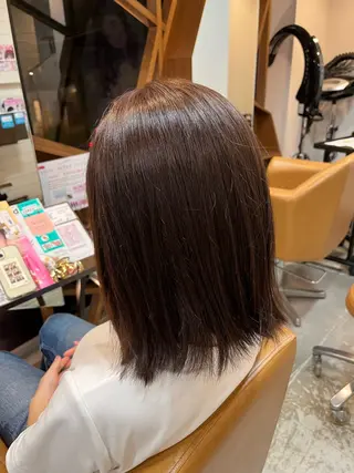 ミディアム カラー ORO西宮/ ナカエ テッタのヘアスタイル