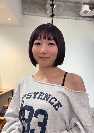 ショート ダメージレス縮毛矯 正・ブリーチMICOのヘアスタイル