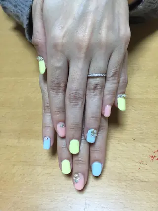 ネイル private_ salon.Leaのネイルデザイン