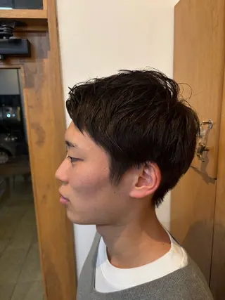 ショート メンズ 吉沢 史翔のヘアスタイル