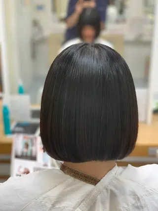 ショート 髪質改善/縮毛矯正 /レイヤー岡部のヘアスタイル