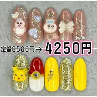 ネイル Milana （研修生メニュー）のネイルデザイン
