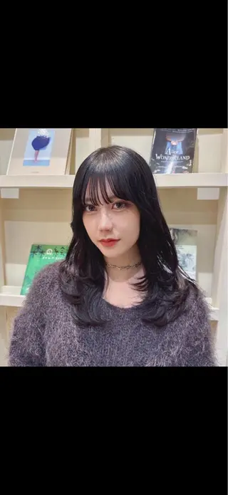 セミロング カラー fleurdelis ☪️senaのヘアスタイル