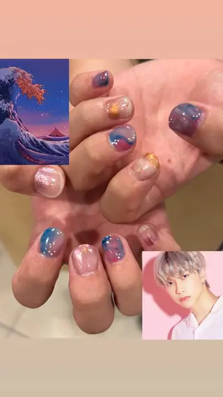 ネイル ASA nail / アート☀︎ニュアンスのネイルデザイン