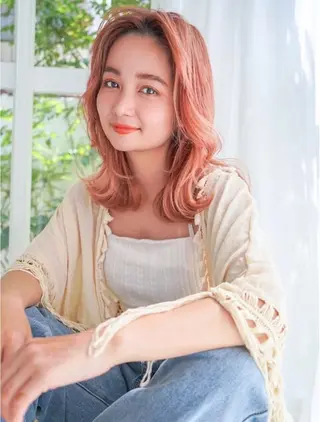 カラー 鈴木 晴陽のヘアスタイル