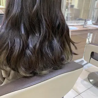 ロング カラー ヘアアレンジ 小白井 由美のヘアスタイル