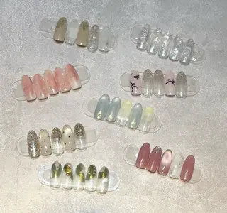 ネイル 亀山 ゆらのネイルデザイン