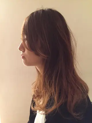 ミディアム カラー BASE  髪質改善サロン所属・榎本 裕文のヘアスタイル