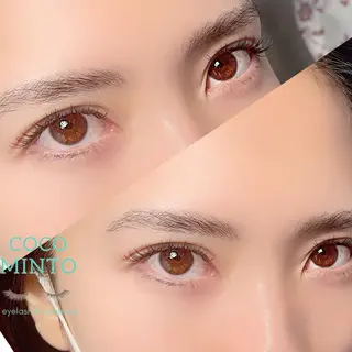 マツエク・マツパ CocoMinto Rie.Mのマツエク・マツパデザイン