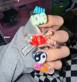 ネイル posa nail モエミのネイルデザイン