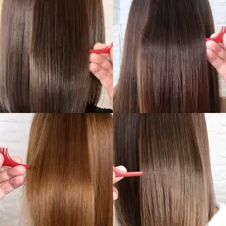 ミディアム 髪質改善特化KIZU /艶髪研究（京都）のヘアスタイル