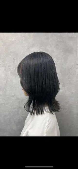 ミディアム カラー 熊本市東区 /Ririkaのヘアスタイル