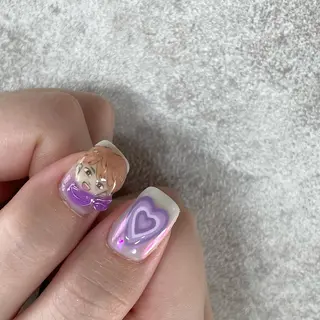 ネイル 東 千夏のネイルデザイン