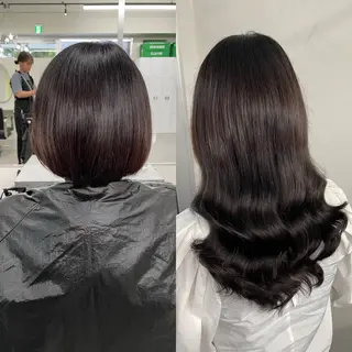 ロング Tint by alo所属・🐰FUMINA🐰 カットモデルのヘアスタイル