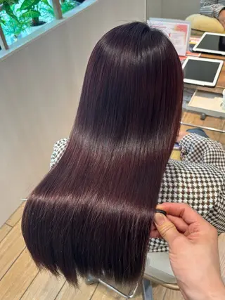 ロング カラー 髪質改善/ブリーチ なしカラー/菊池真稔のヘアスタイル