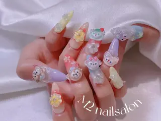 ネイル 長さだし専門店 M2 rikaのネイルデザイン