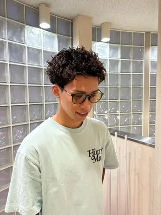 パーマ メンズ 松村明門/メンズ カット/メンズパーマのヘアスタイル