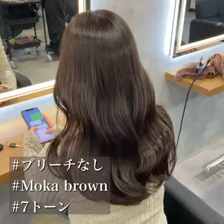 ロング カラー ヘアアレンジ レイヤー×透明感カラ ーHAYATOのヘアスタイル