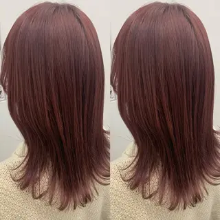 ミディアム ブリーチ無しカラー✨ 美鈴のヘアスタイル
