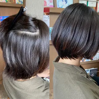 ショート 統括ディレクター kuriのヘアスタイル