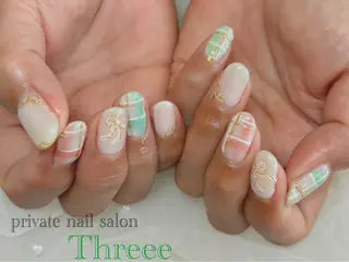 ネイル Nail salon - Threee　-のネイルデザイン