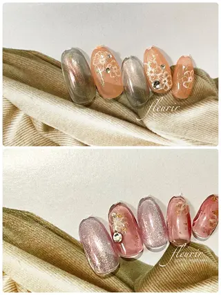 ネイル フルリール 【プライベートサロンのネイルデザイン