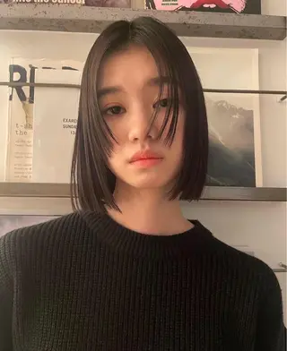 ミディアム 似合わせcut ◎ 倉橋実咲のヘアスタイル