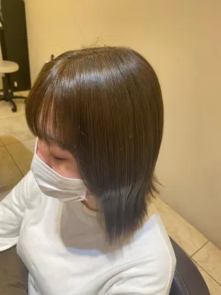 ミディアム カラー 撮影モデル募集中 rina 🦋のヘアスタイル