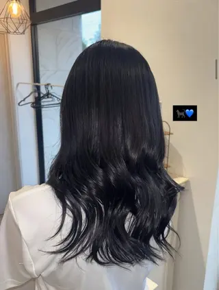 カラー 島崎 夏希のヘアスタイル
