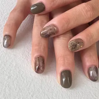 ネイル emunail 東梅田/西天満のネイルデザイン