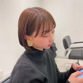 ショート カラー ヘアアレンジ 【代表】 たき〜のヘアスタイル