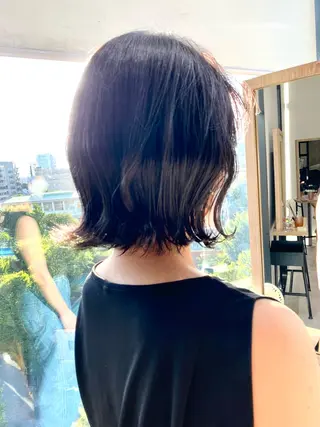 ミディアム カラー 似合う髪型が 分からない方へのヘアスタイル