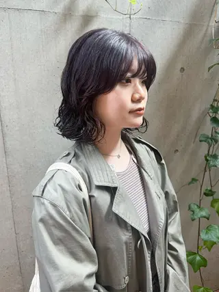 ショート パーマ 大橋 芽衣のヘアスタイル