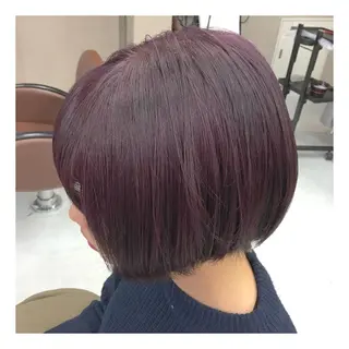 ショート カラー ハイトーン特化🤍 浦住のヘアスタイル